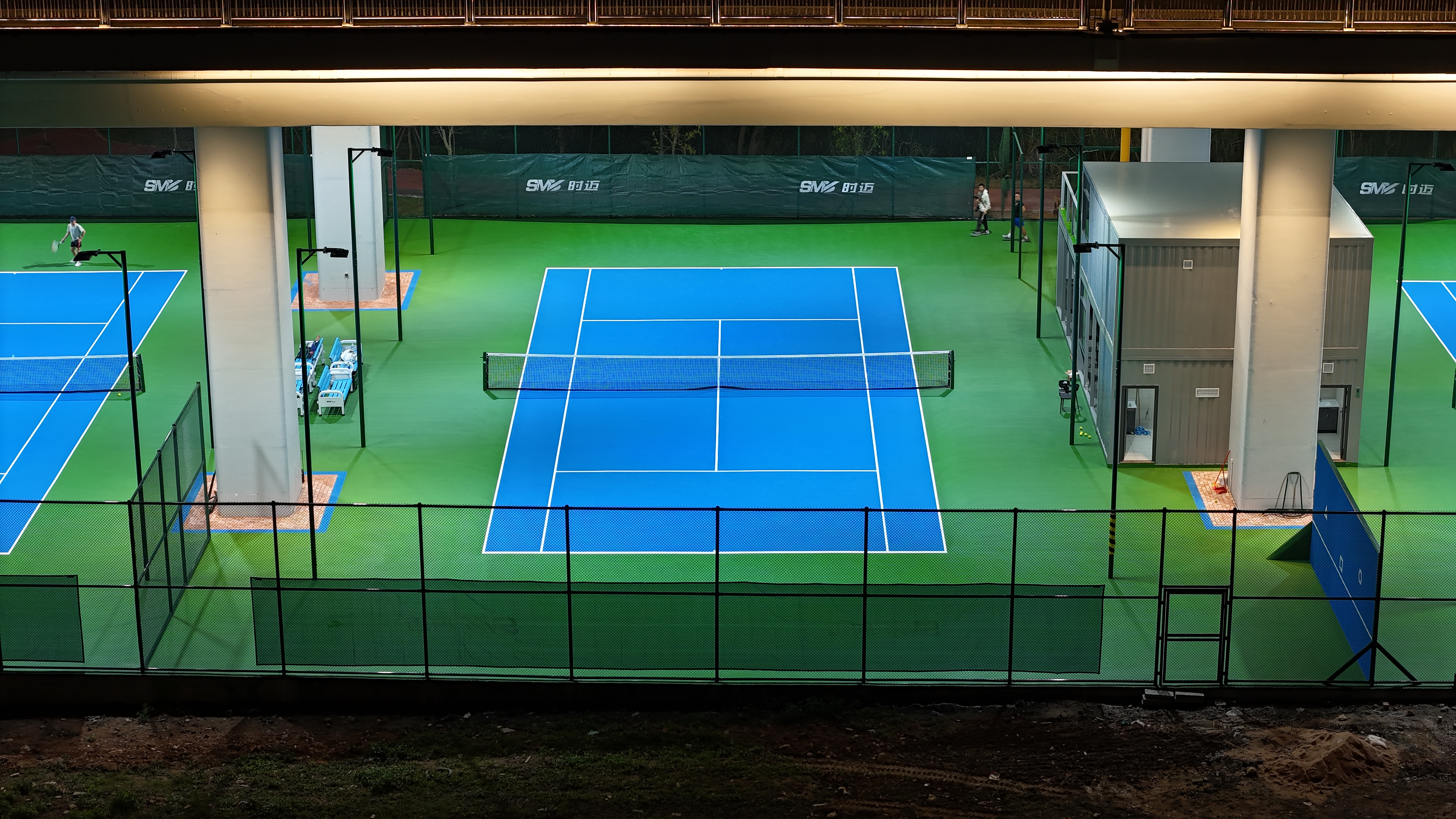 時邁體育經典案例--漳州芝仙橋網球場